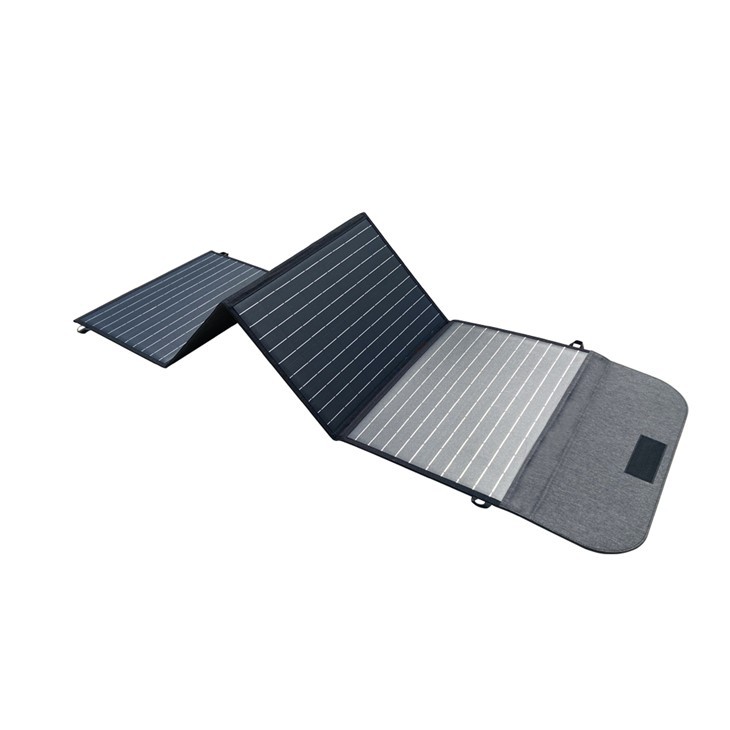 بارکیٹ کے ساتھ 100W پورٹیبل شمسی پینل
